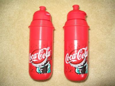 Coca Cola drink bottles